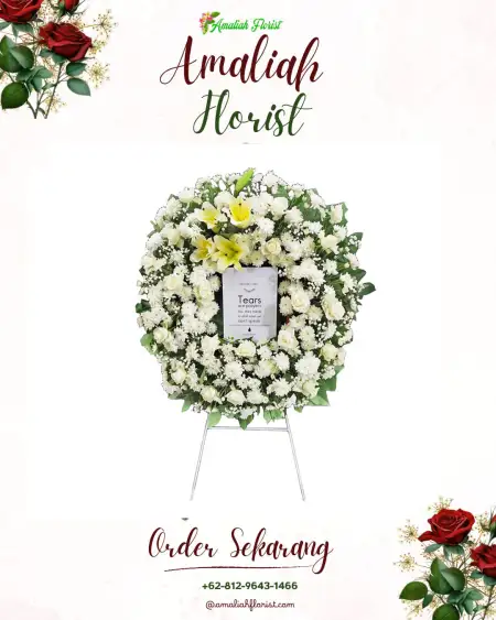 Krans Bunga Duka Teritih