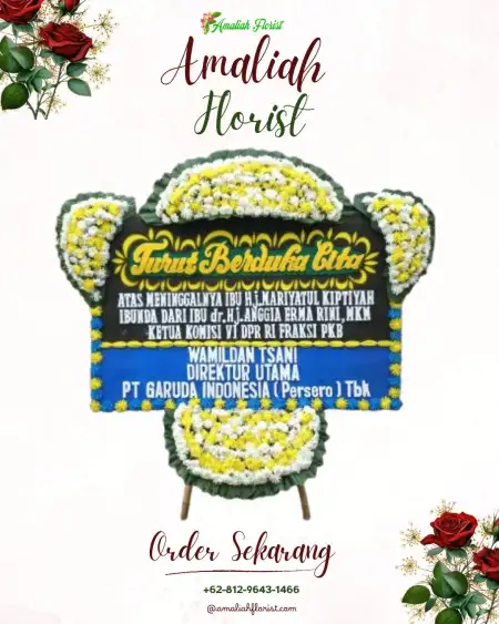 Papan Bunga Duka Teritih